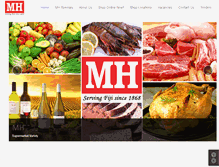 Tablet Screenshot of mh.com.fj