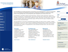 Tablet Screenshot of anaesthesia.mh.org.au